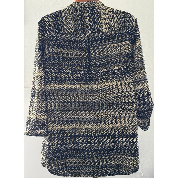 Cathy Daniels Women's Small Blouse Stretch New Work Wedding Travel Lightweight - Picture 3 of 7